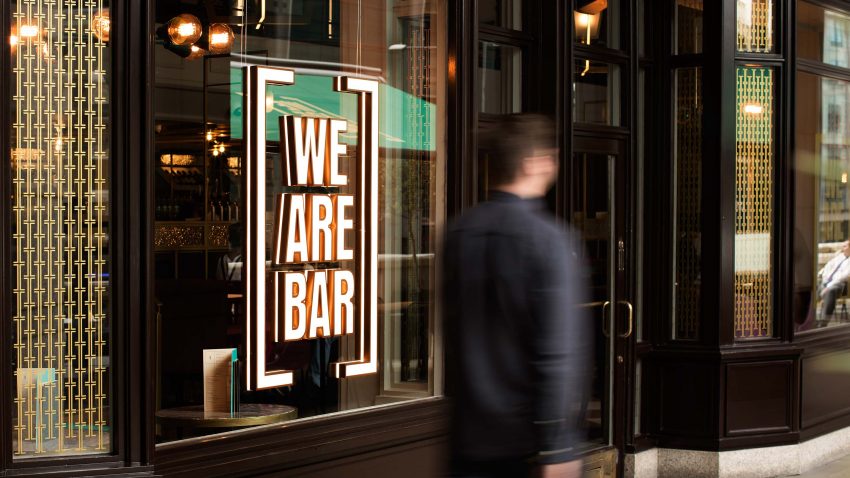 JV Hospitality Venue Branding Bar